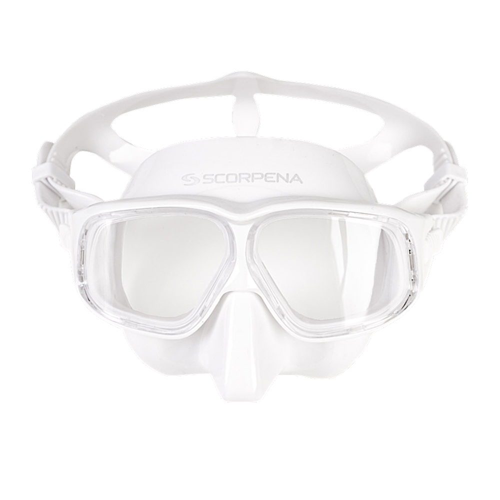 Маска Scorpena Apnea F1 Белая в Боксе