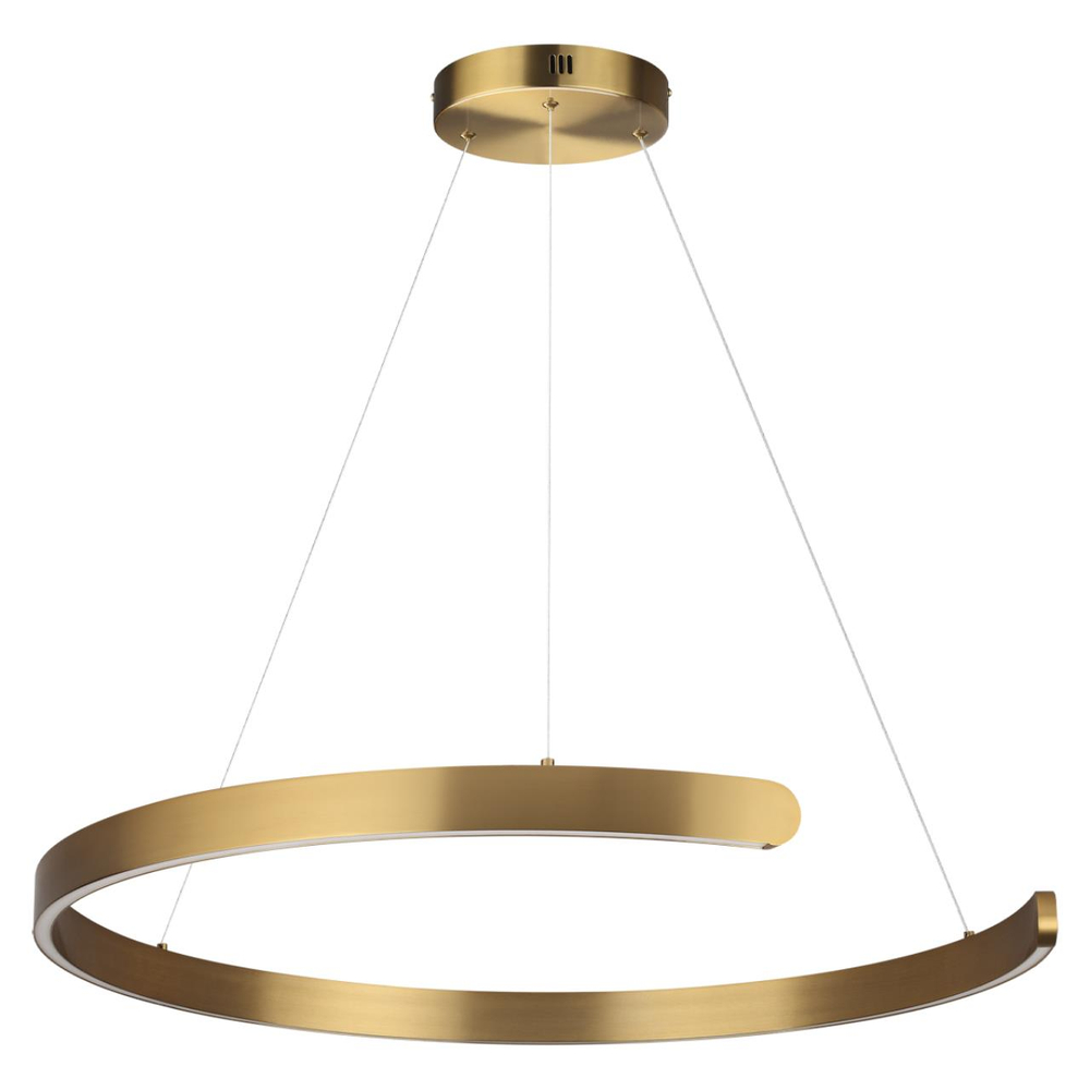 6535/57L LEDIO LN26 266 латунь Светильник подвесной LED 57W  3000/4000/6000К 220V INDIE