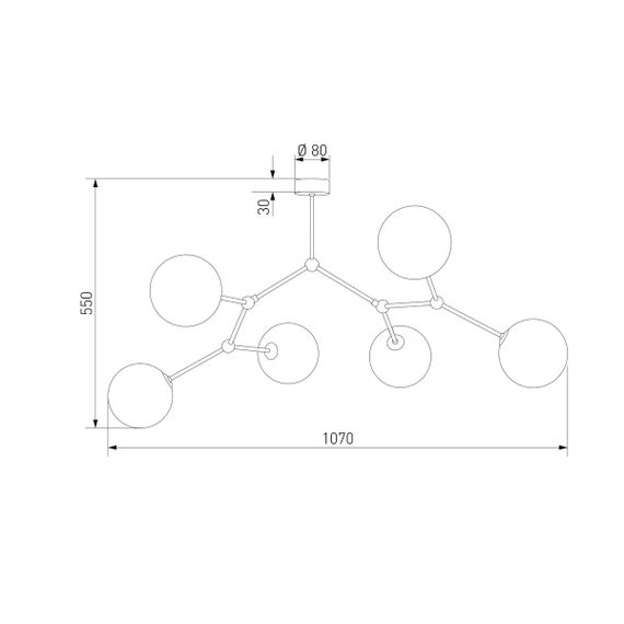 Подвесная люстра TK Lighting 10071 Fairy