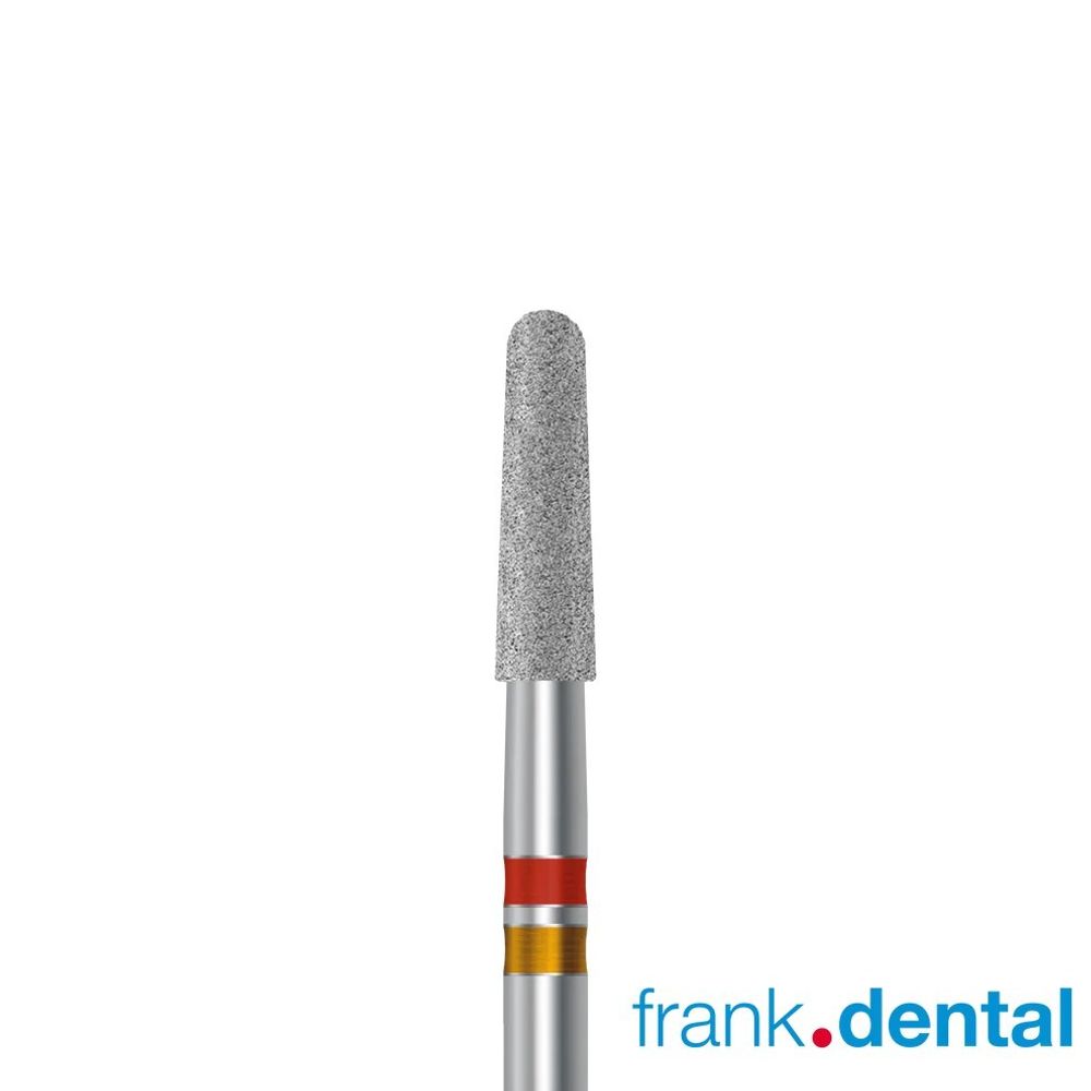 Бор алмазный красный Frank Dental типа FG - D.Z856.021.F.FG