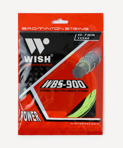 Струна для бадминтона String WBS-900, желто-зеленый