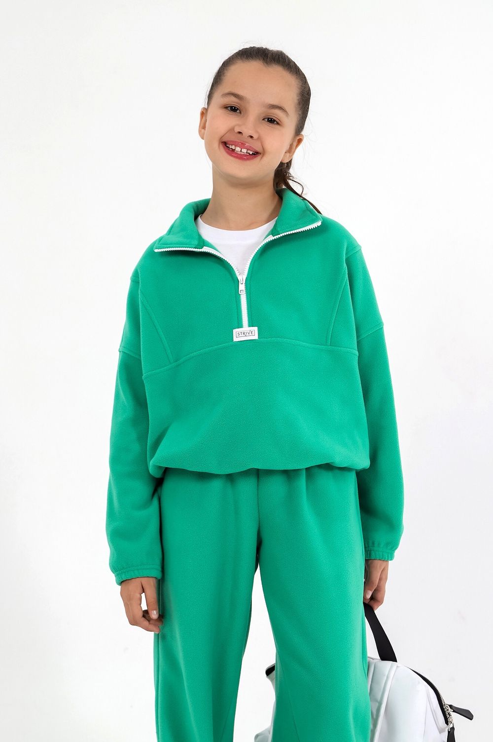 Костюм для девочки Скай-1 Виотекс ЗЕЛЁНЫЙ