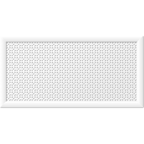 Экран для радиатора Стильный дом Сусанна v546117 белый 1200х600 мм