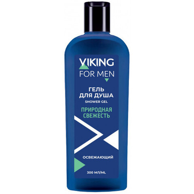 VIKING Гель д/душа Природная свежесть 300мл.