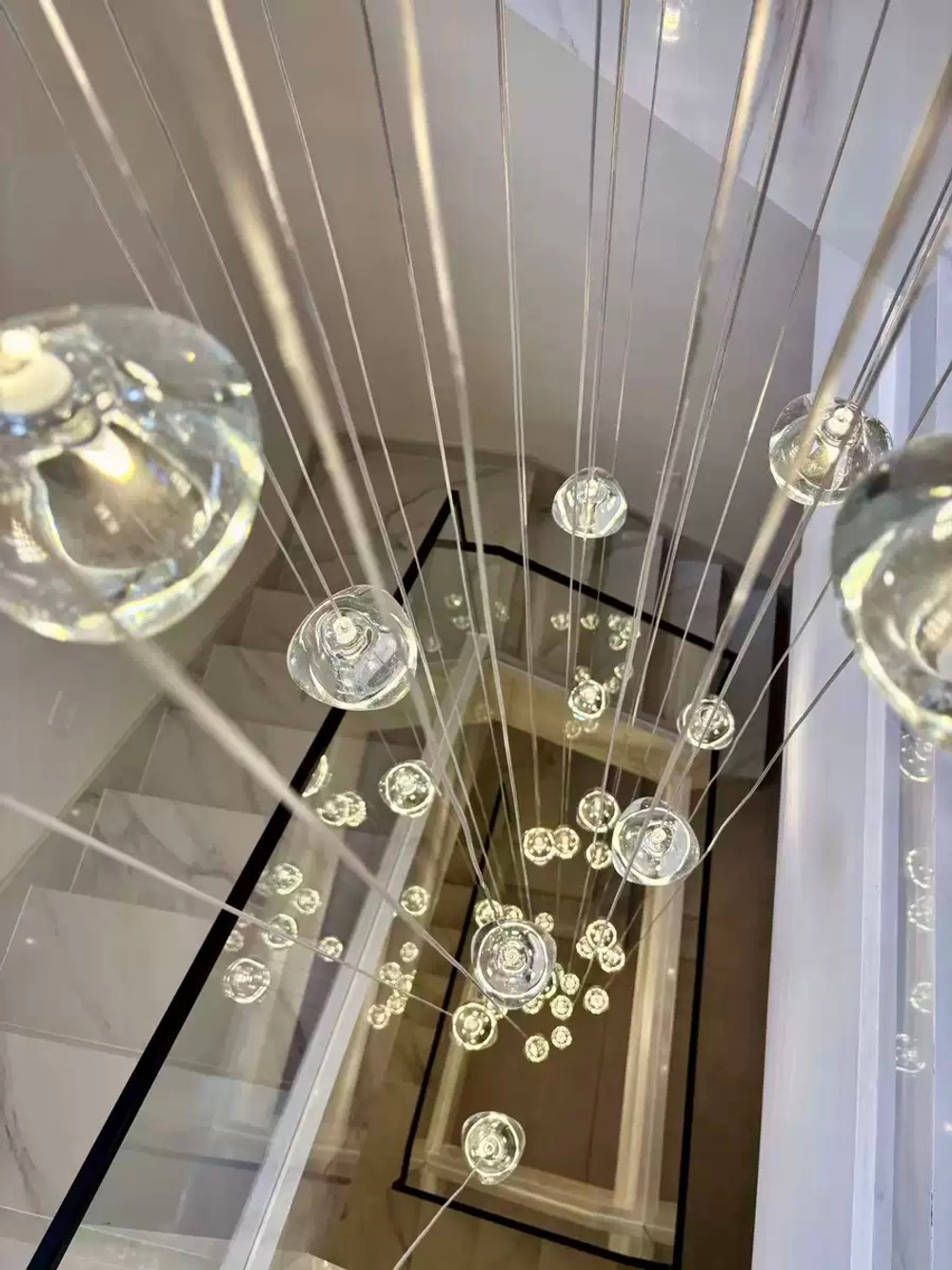 Pendant design lamp Mizu by Terzani (15 suspension)