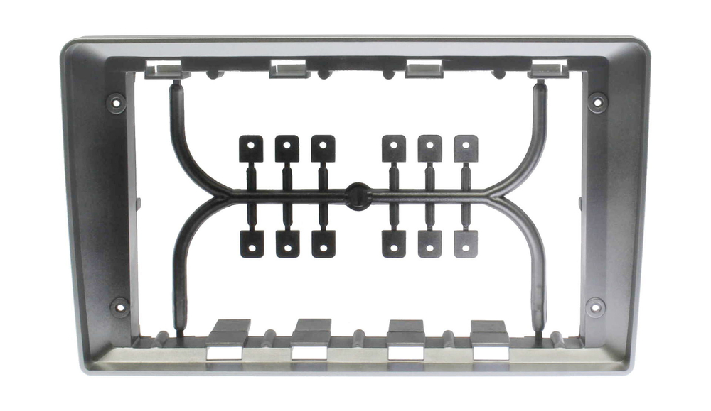 Комплект рамки с разъёмами 9"+can VW Passat B5, Golf 4, Polo 4, Bora A4, Jetta A4, Skoda Octavia A4, Fabia 1 - Car-Smart CS-9698