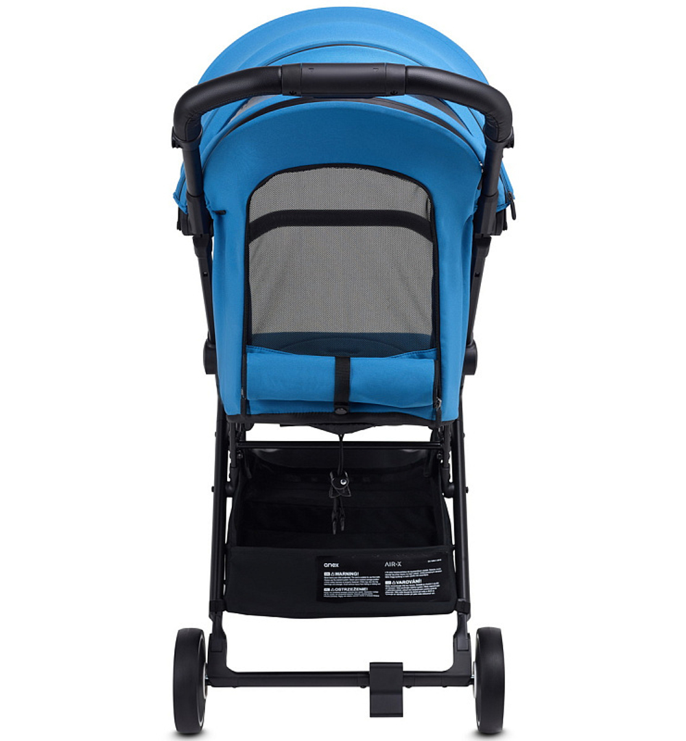 Детская коляска Anex Air-X Travel Cot 2 в 1 blue/black Ax-08/L/Ax-C-01