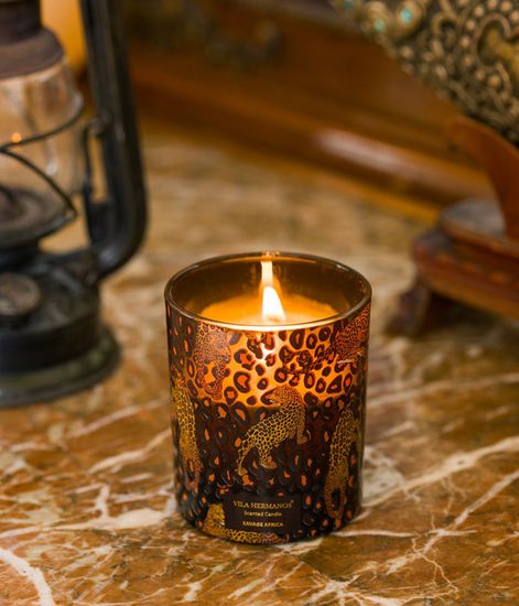 Leopard, свеча Jungletopia collection, Vila Hermanos