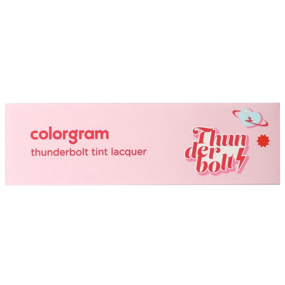 Colorgram, Thunderbolt, тинт для губ, цвет: 02 Heart Tok, 4,5 г (0,15 унции)