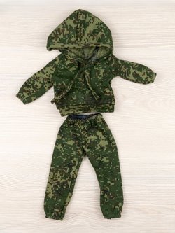 Костюм камуфляж для кукол Paola Reina 32 см (922)