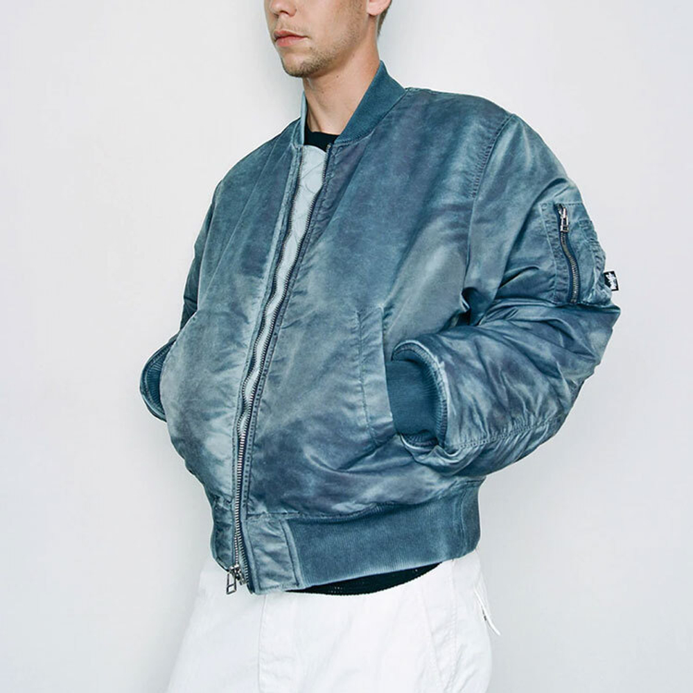 Куртки Stussy SS22 Dyed Nylon Bomber, 115618