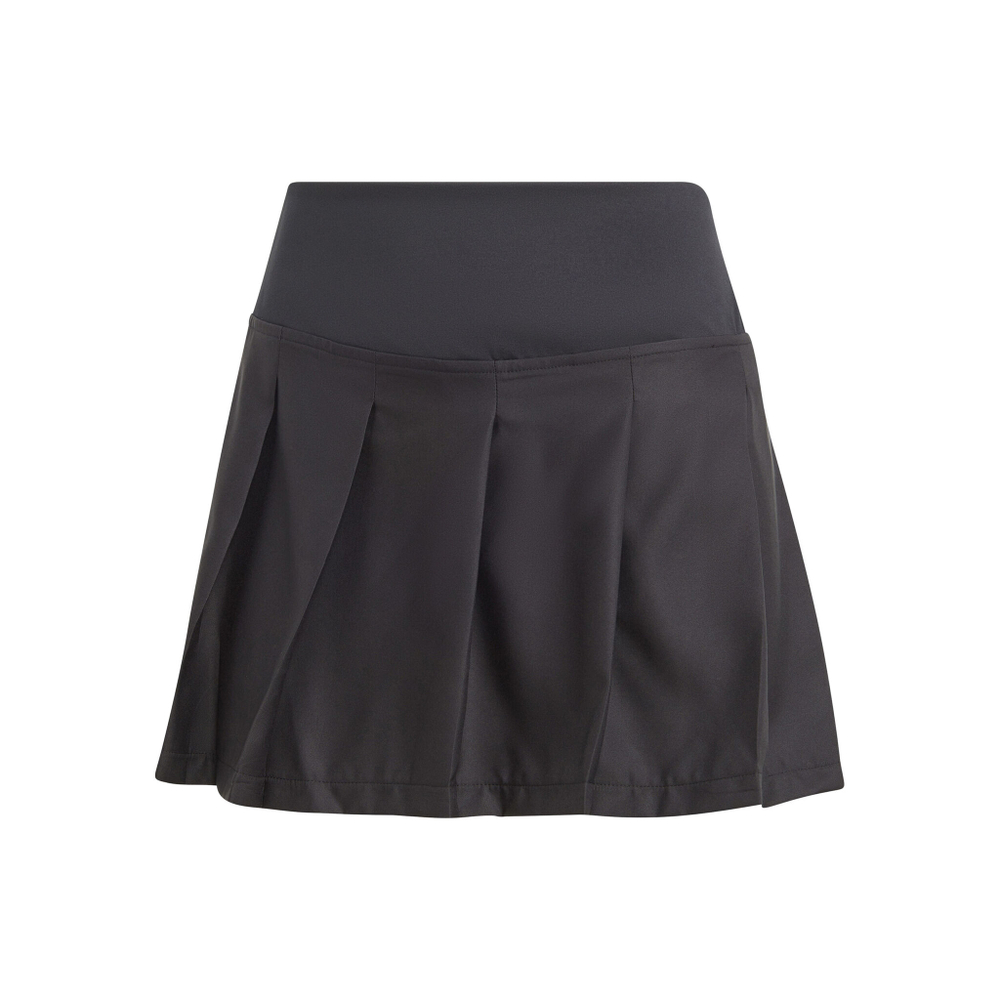 Женская теннисная юбка adidas Pleat Pro Skirt Women - Black, Neon Yellow