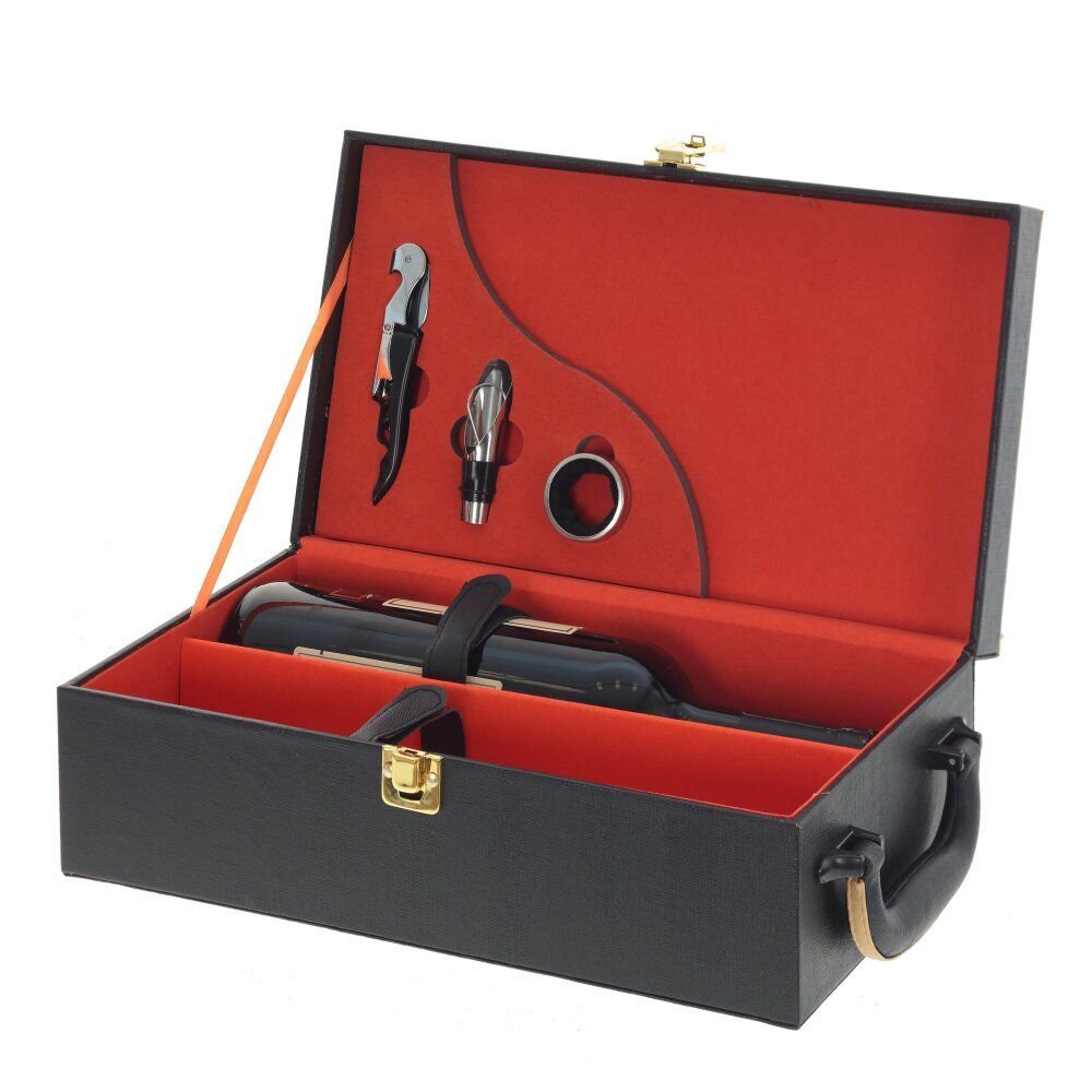 GAEM Шкатулка для бутылок с набором сомелье, L20 W12 H35 см