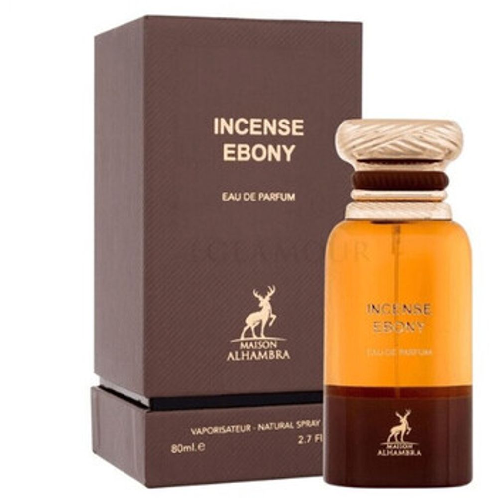 Maison Alhambra Incense Ebony EDP 80ml Maison Alhambra Incense Ebony EDP 80ml