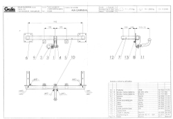 Фаркоп оцинкованный Galia K018A для Kia Carnival 1999-2006(паспорт и сертификат в комплекте)(без электрики)