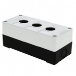 Корпус КП103 для кнопок 3 места белый ИЭК BKP10-3-K01