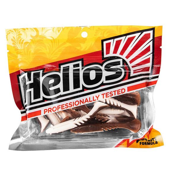 Виброхвост Slash 2,64&#39;/6,7 см Rusty &amp; White 10шт. (HS-19-005) Helios