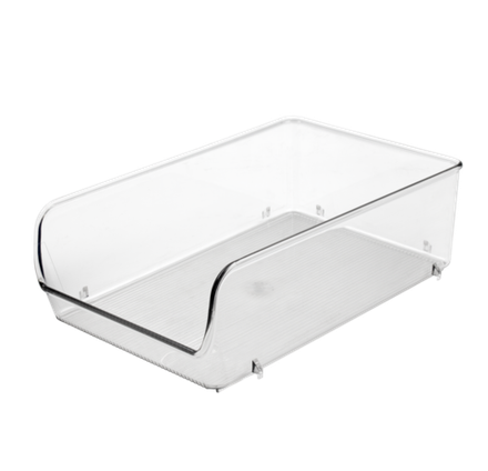 Емкость для холодильника Raido, 28.1х18.4х8.9 см, прозрачный