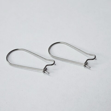 Ювелирные швензы, сталь, размер 25мм, цена за пару