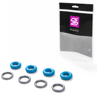 Кольцо форсунки 21127-1132138/38-10,Vesta,X-ray,2190,1118,2170 (кт8шт) Силикон серебр-син CS20 15120