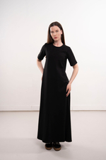 Длинное свободное платье с карманами | + цвета