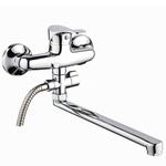 Смеситель для ванны, РМС, с картриджем, хром, SL86-006