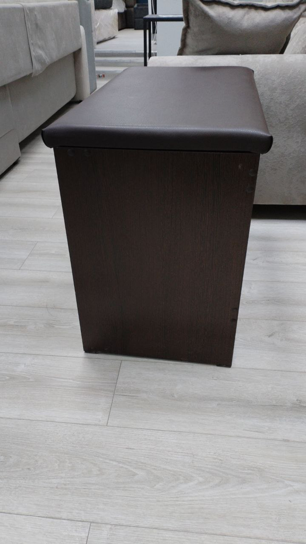 Обувница открытая венге темный