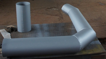 ДС-158 00.02.000 Газоход от грохота