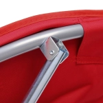 Кресло складное 75*60*75 см «Луна», красный ДоброСад