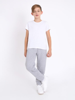 Штаны для мальчиков футер "Дэймон-3" 122, Серый (Ивашка)