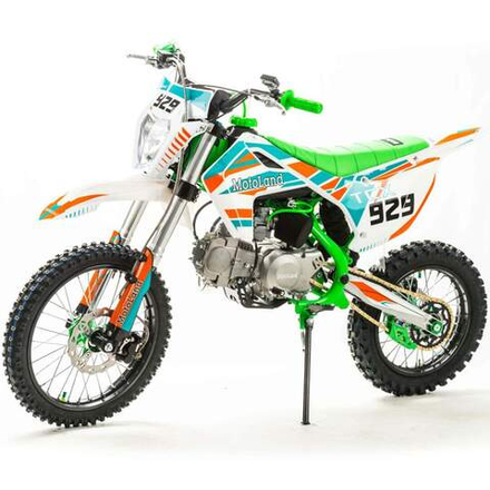 Питбайк Motoland TCX125 E 17/14 зеленый