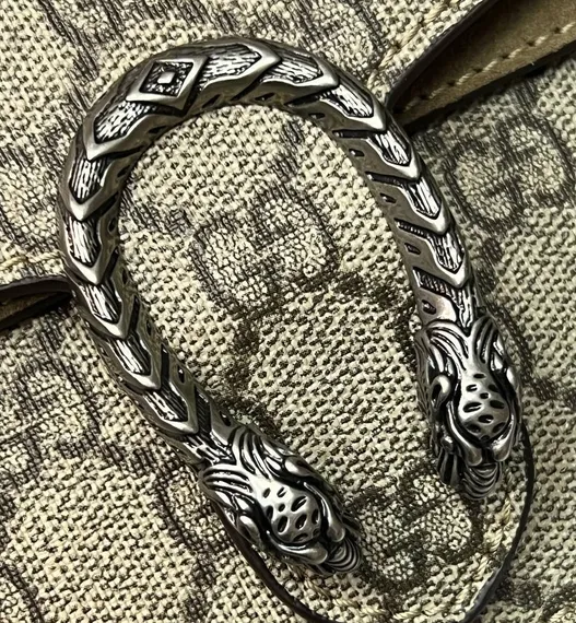 Сумка Gucci Dionysus GG Supreme MINI бежевый
