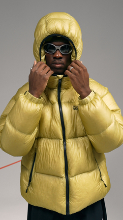 Куртка Called a Garment Puffer Fish Down Jacket "Citron"