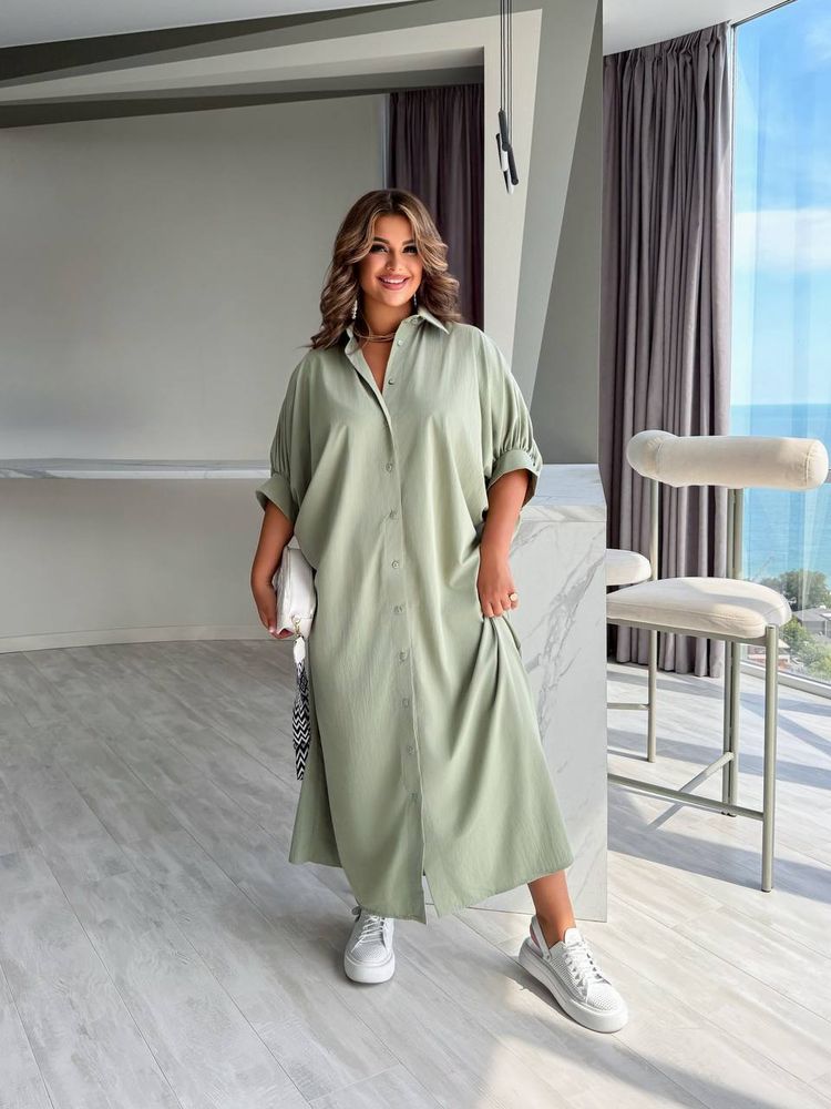 Платье-рубашка УК-0505-1 Фабрика Моды