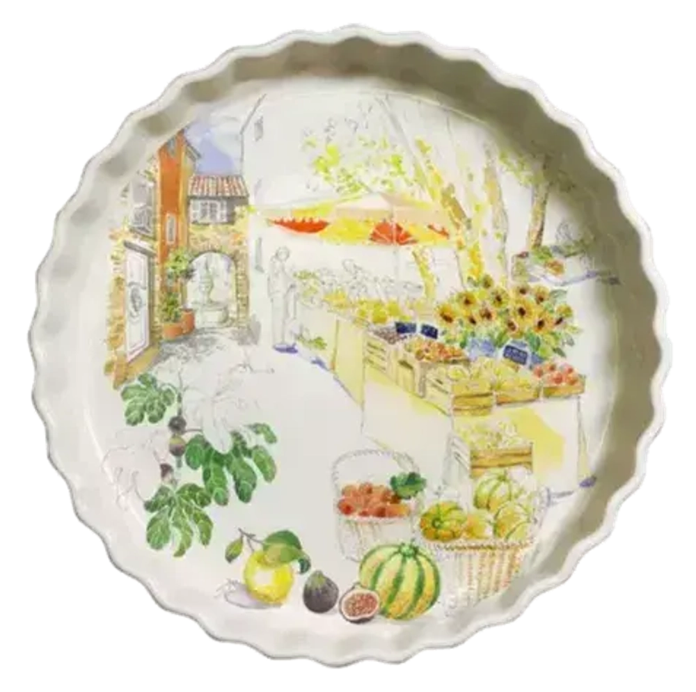 Блюдо круглое для запекания Gien Provence (28 см)