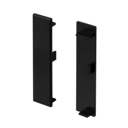 Заглушка PLINTUS-H55 BLACK  (Arlight, Пластик) 046162