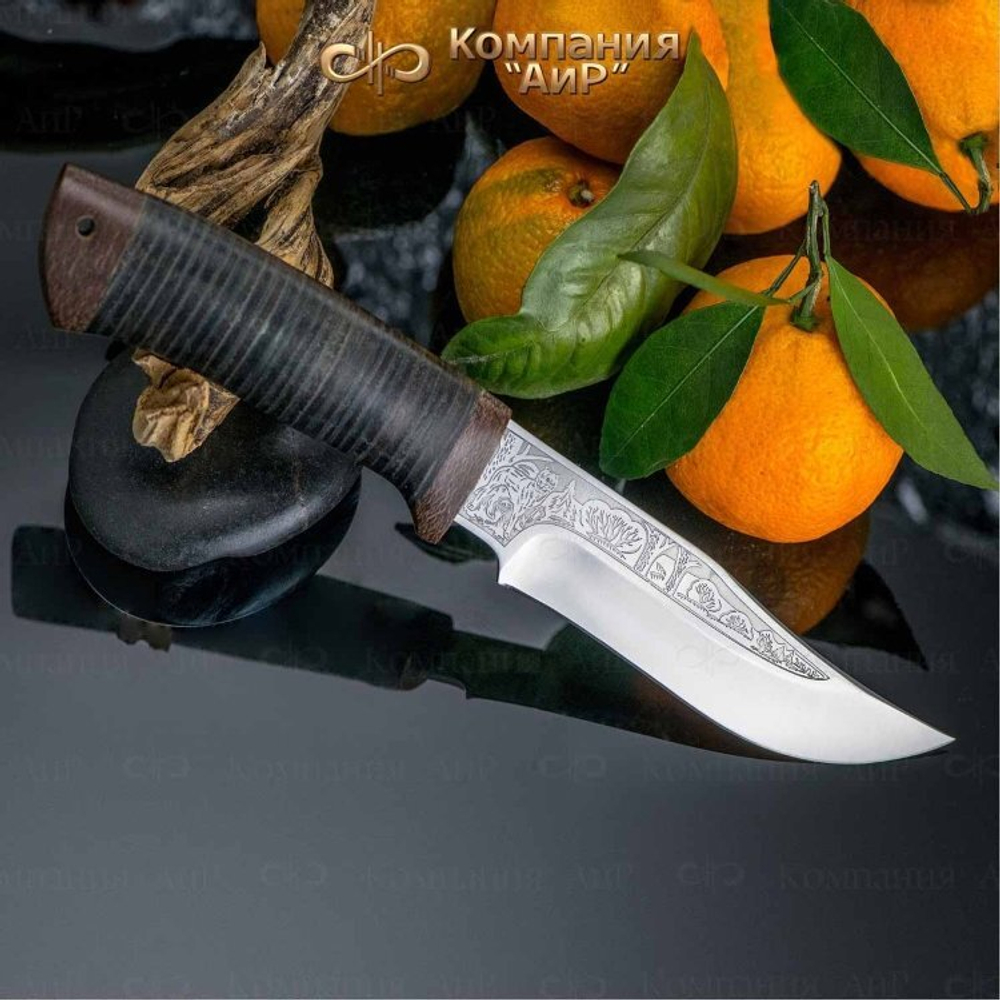 Нож АиР Клычок-1 95х18 кожа