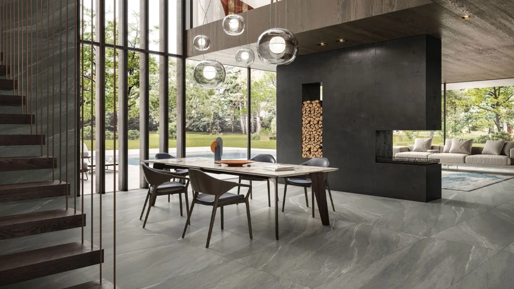 METROPOLIS GRAFIT DARK (МЕТРОПОЛИС ГРАФИТ ДАРК) 1200*600 керамогранит, натуральный