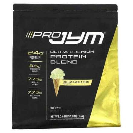 Протеиновые коктейли JYM Supplement Science, Протеиновая смесь ультрапремиального качества, стручки таитянской ванили, 1,6 кг (3,6 фунта)