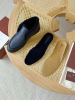 Высокие лоферы Loro Piana