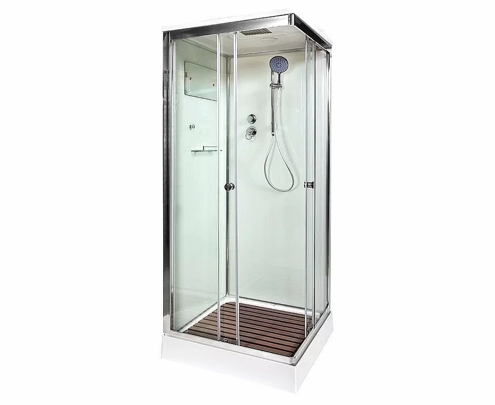 Душевая кабина DTO K402S 120x90 с крышей прозрачная/хром