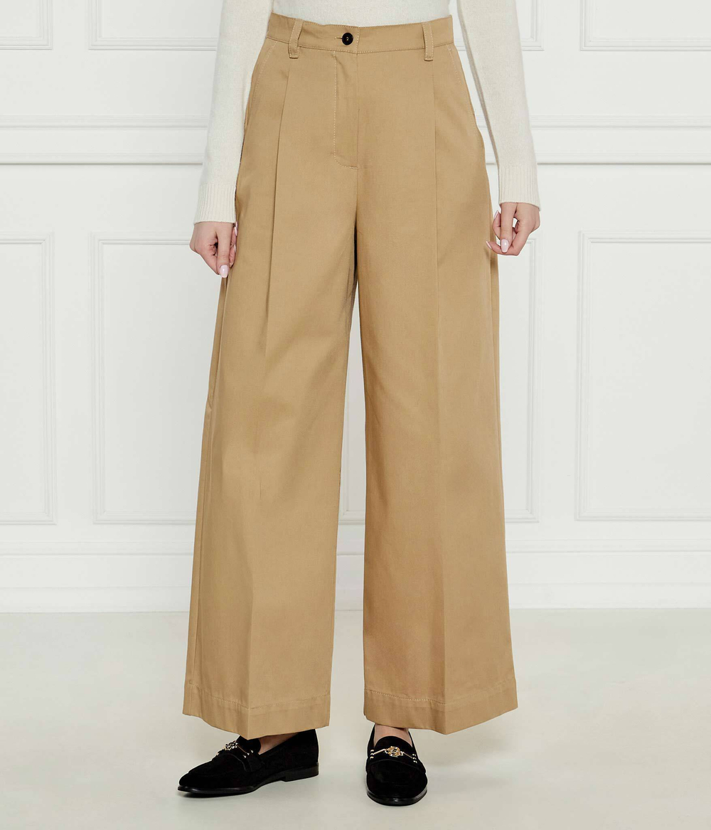 Брюки Weekend MaxMara - коричневый(151311216)