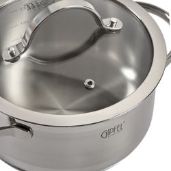 Кастрюля из нержавеющей стали Gipfel Victory 1367 18 см/1,9 л