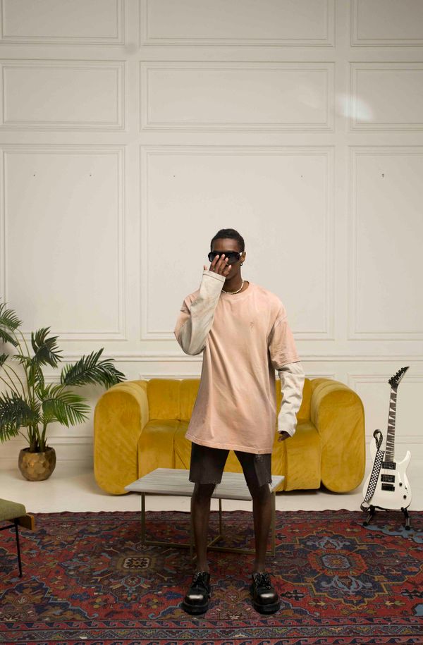 Лонгслив S3X Metal Exclusive коричневый - фото 3