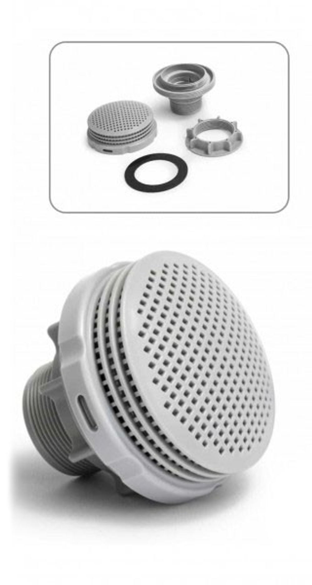 Форсунка (соединитель) Intex для шланга 38 мм (на выход)