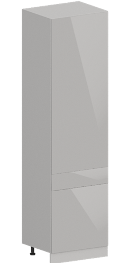 Кухня Модуль ШП1Я 600М Белый / Белый софт