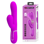 Лиловый вибратор-кролик Mariana - 22,6 см.