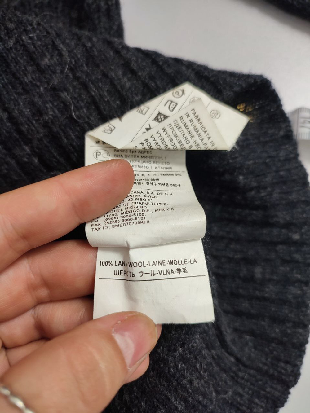 Джемпер Benetton практичный 44 размер