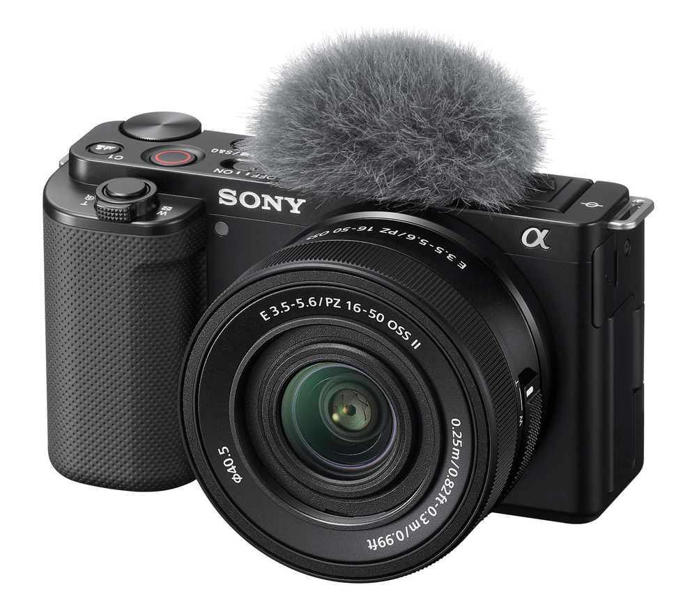 Беззеркальный фотоаппарат Sony ZV-E10 Kit 16-50mm II, черный (уцененный)