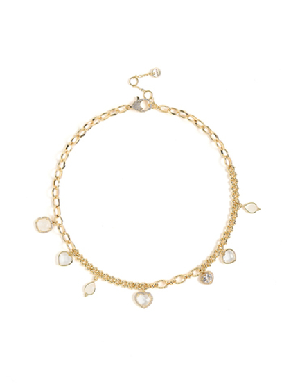 Колье "Amour mix chain" Gold